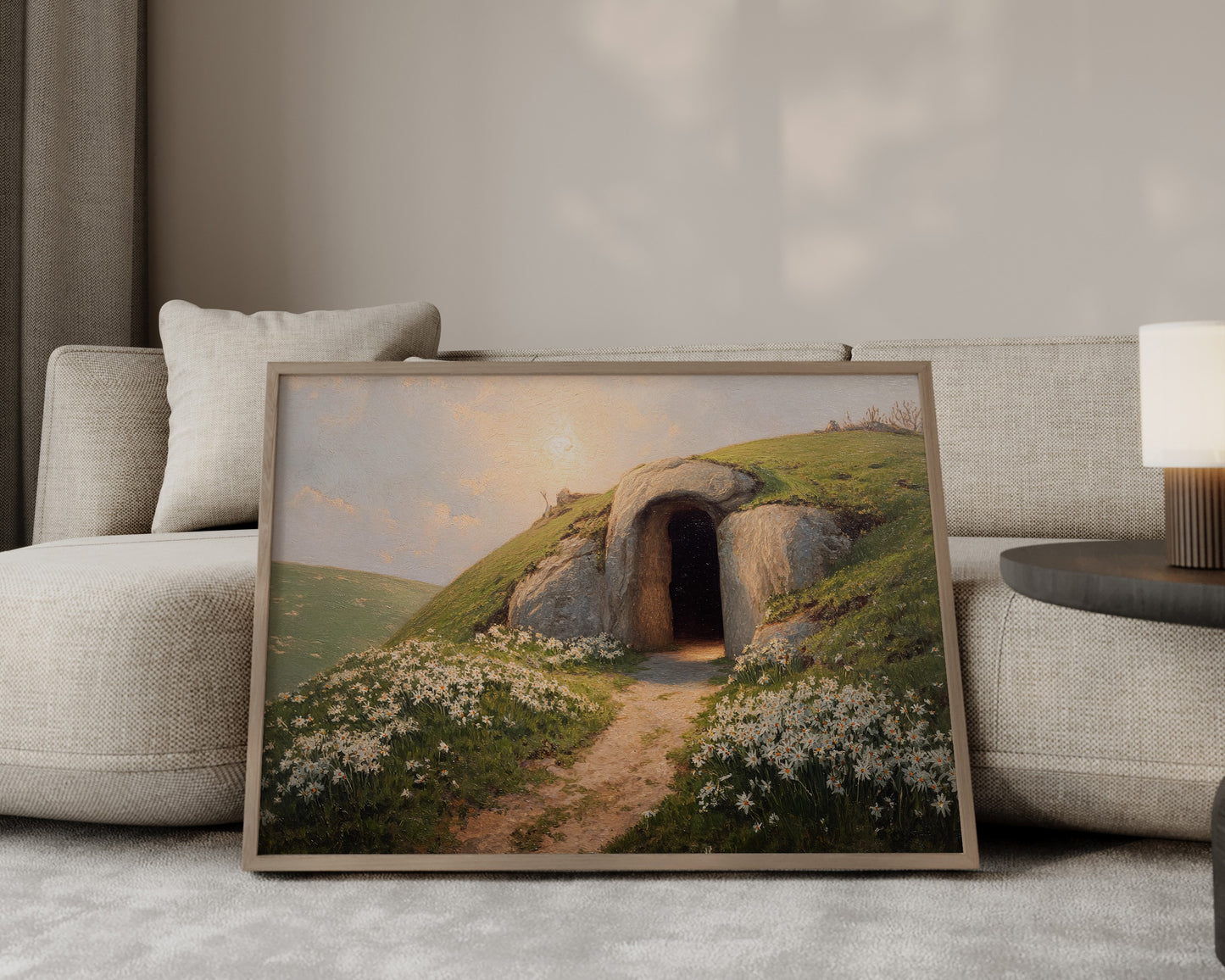 The Empty Tomb – Resurrection Morning Christian Wall Art