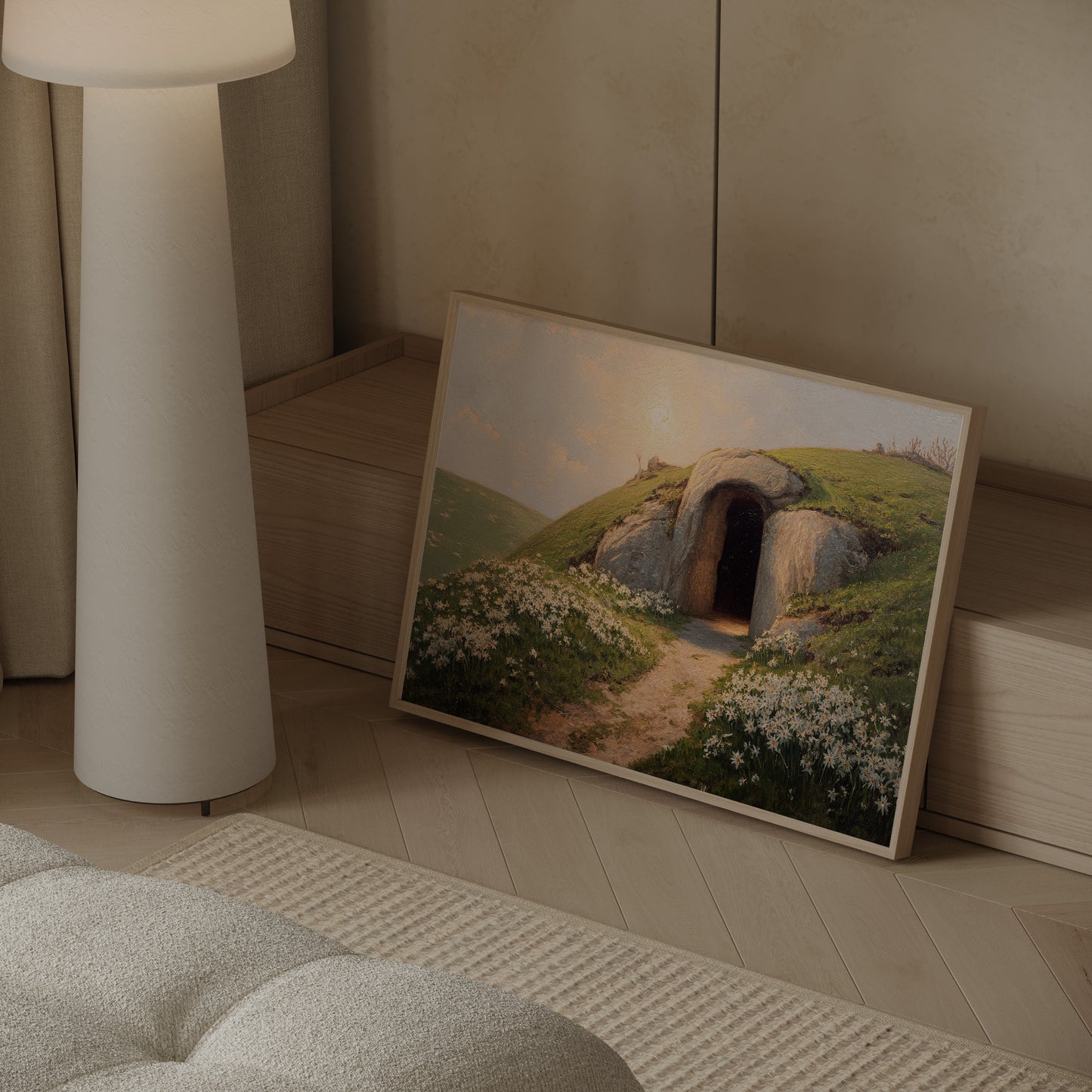 The Empty Tomb – Resurrection Morning Christian Wall Art