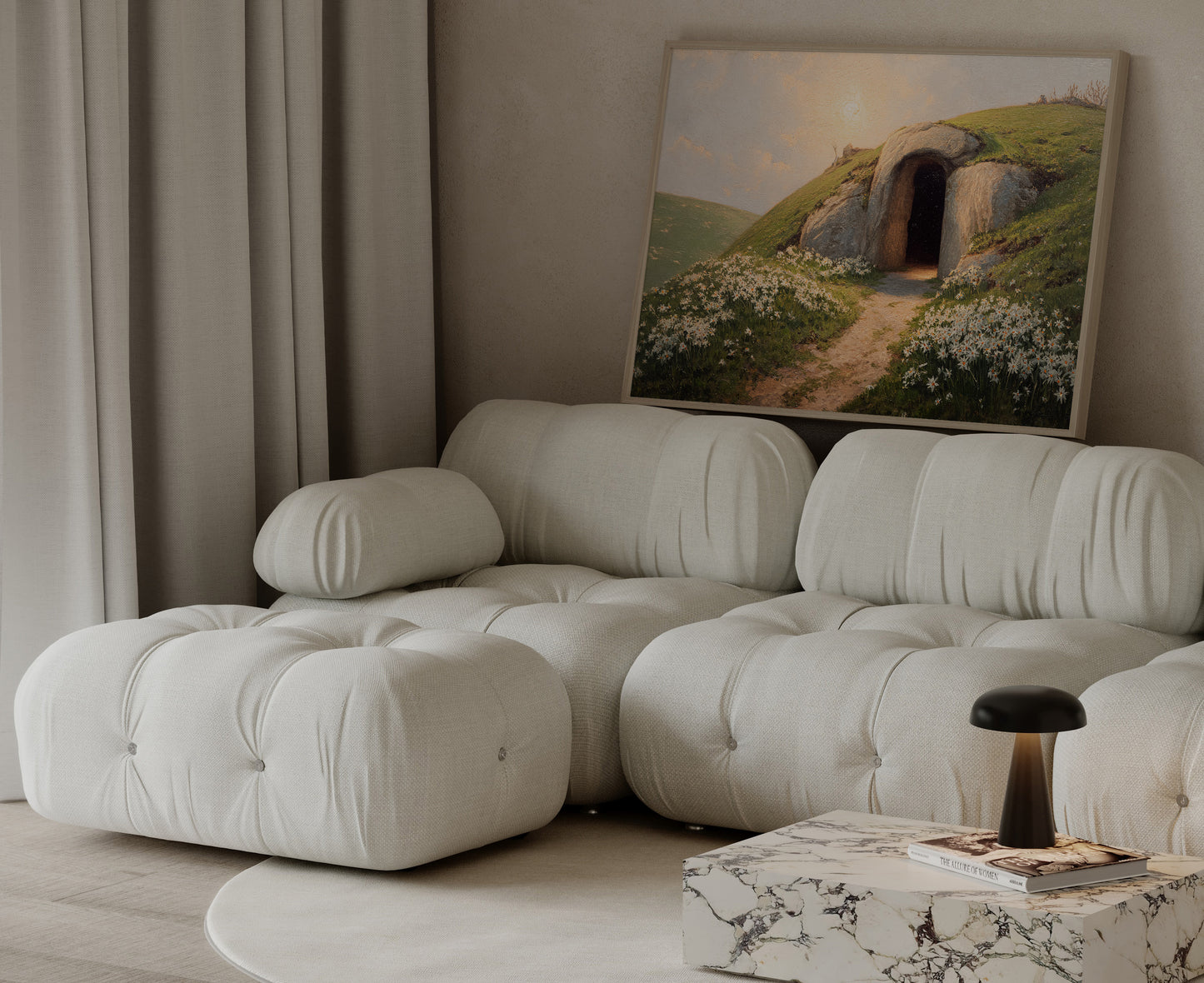 The Empty Tomb – Resurrection Morning Christian Wall Art
