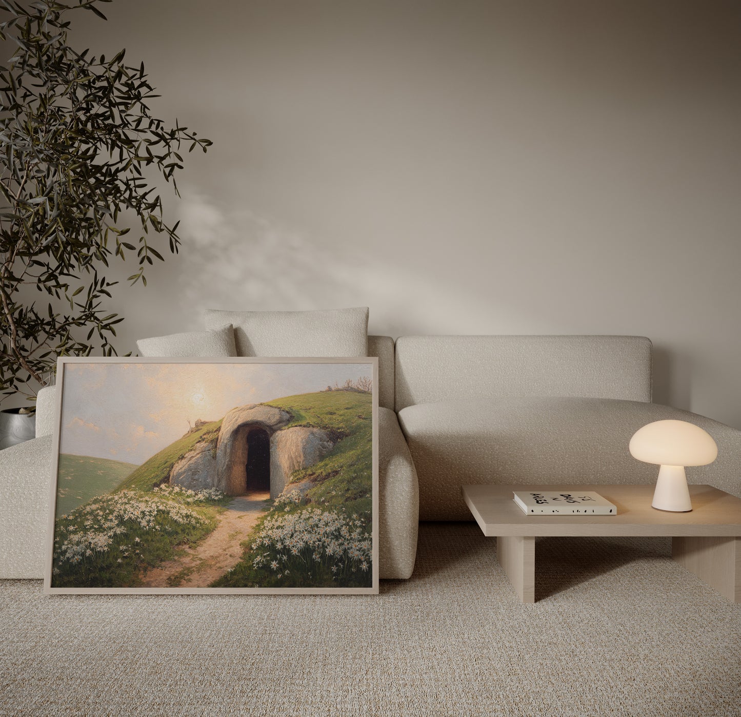 The Empty Tomb – Resurrection Morning Christian Wall Art