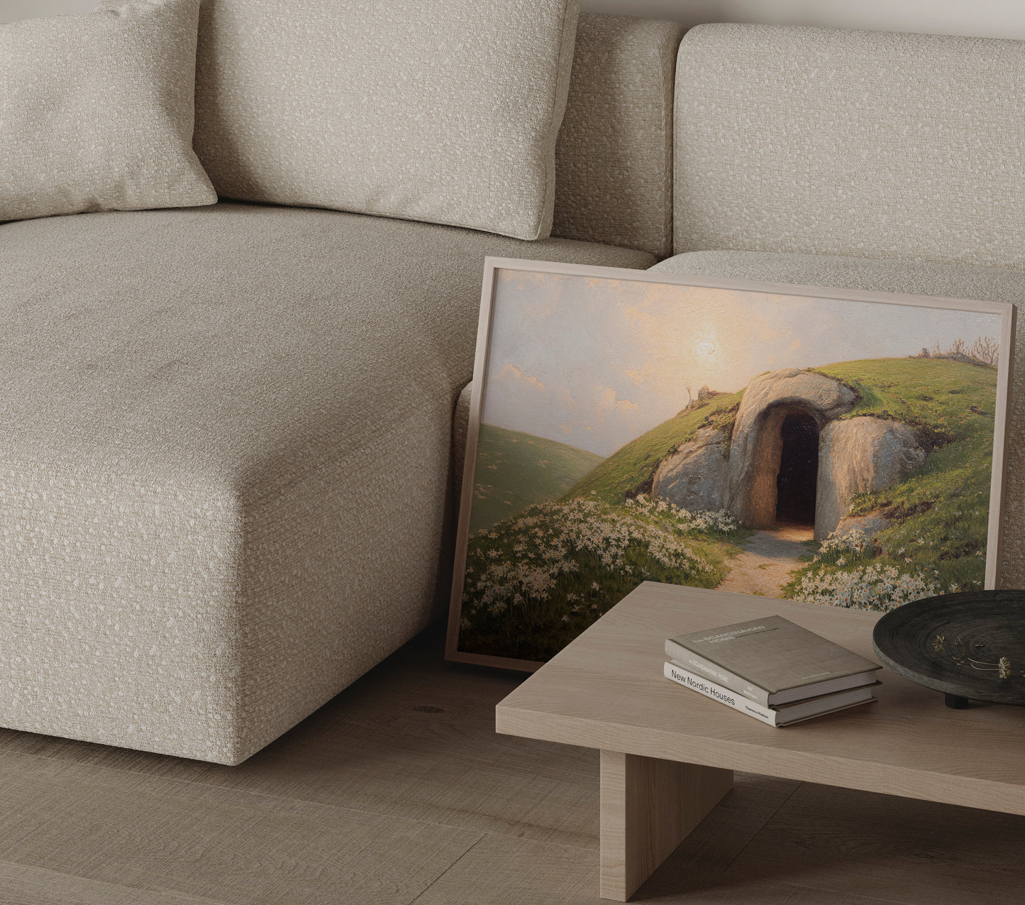 The Empty Tomb – Resurrection Morning Christian Wall Art