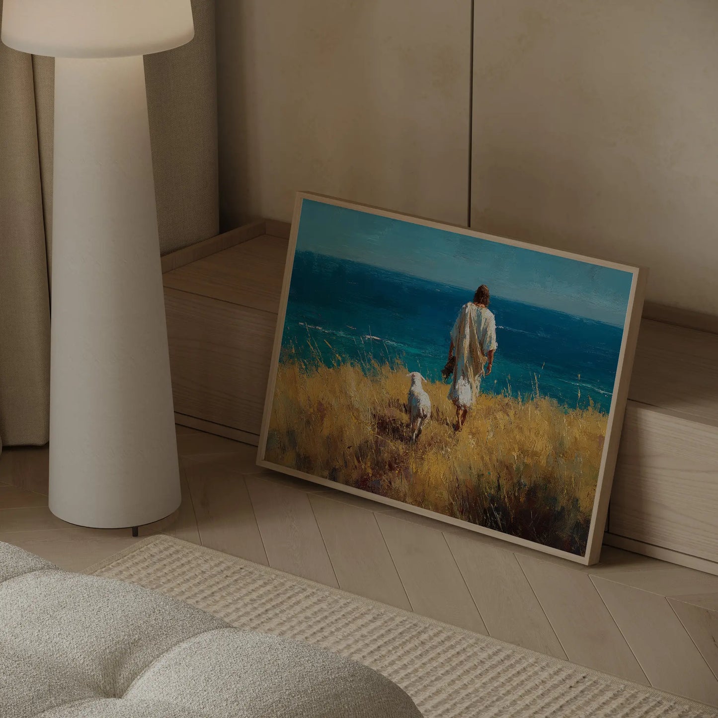 Leaves the 99 – The Good Shepherd Christian Wall Art