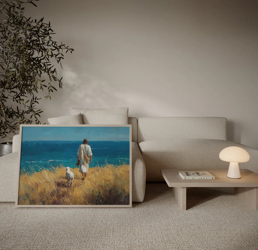 Leaves the 99 – The Good Shepherd Christian Wall Art