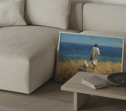 Leaves the 99 – The Good Shepherd Christian Wall Art