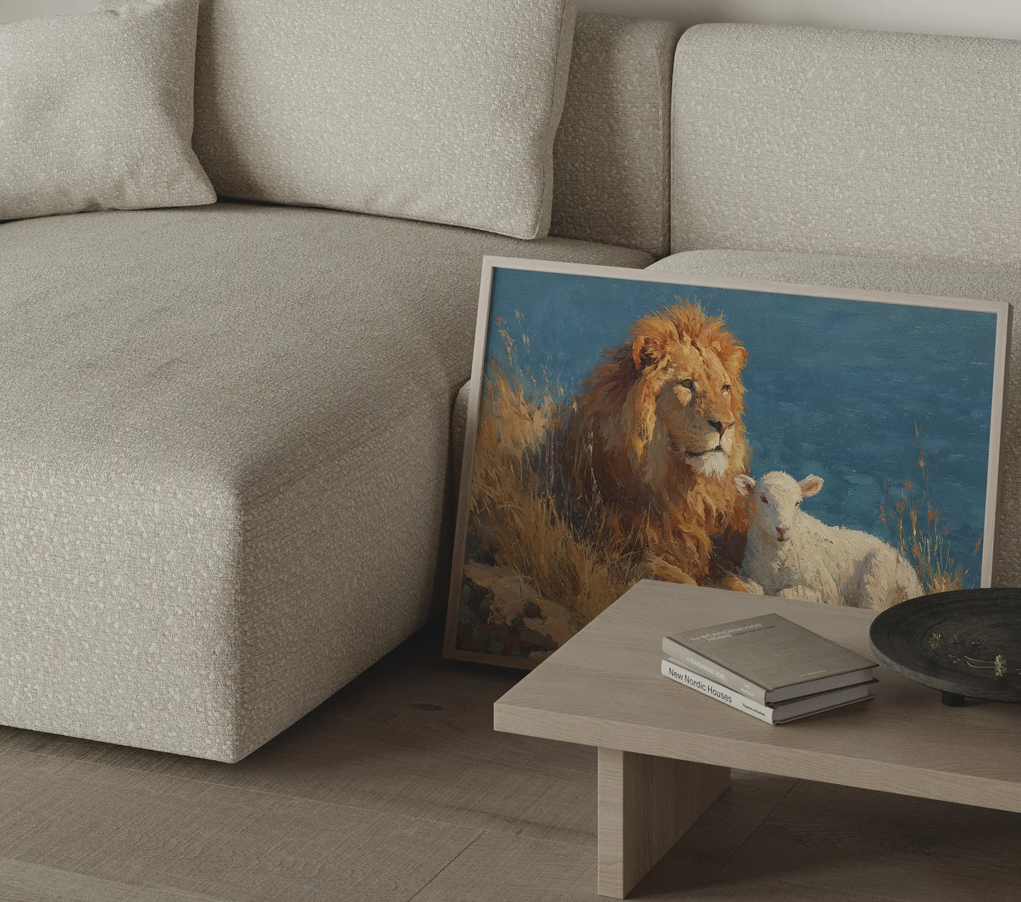 Worthy Is the Lamb – Lion of Judah Christian Wall Art