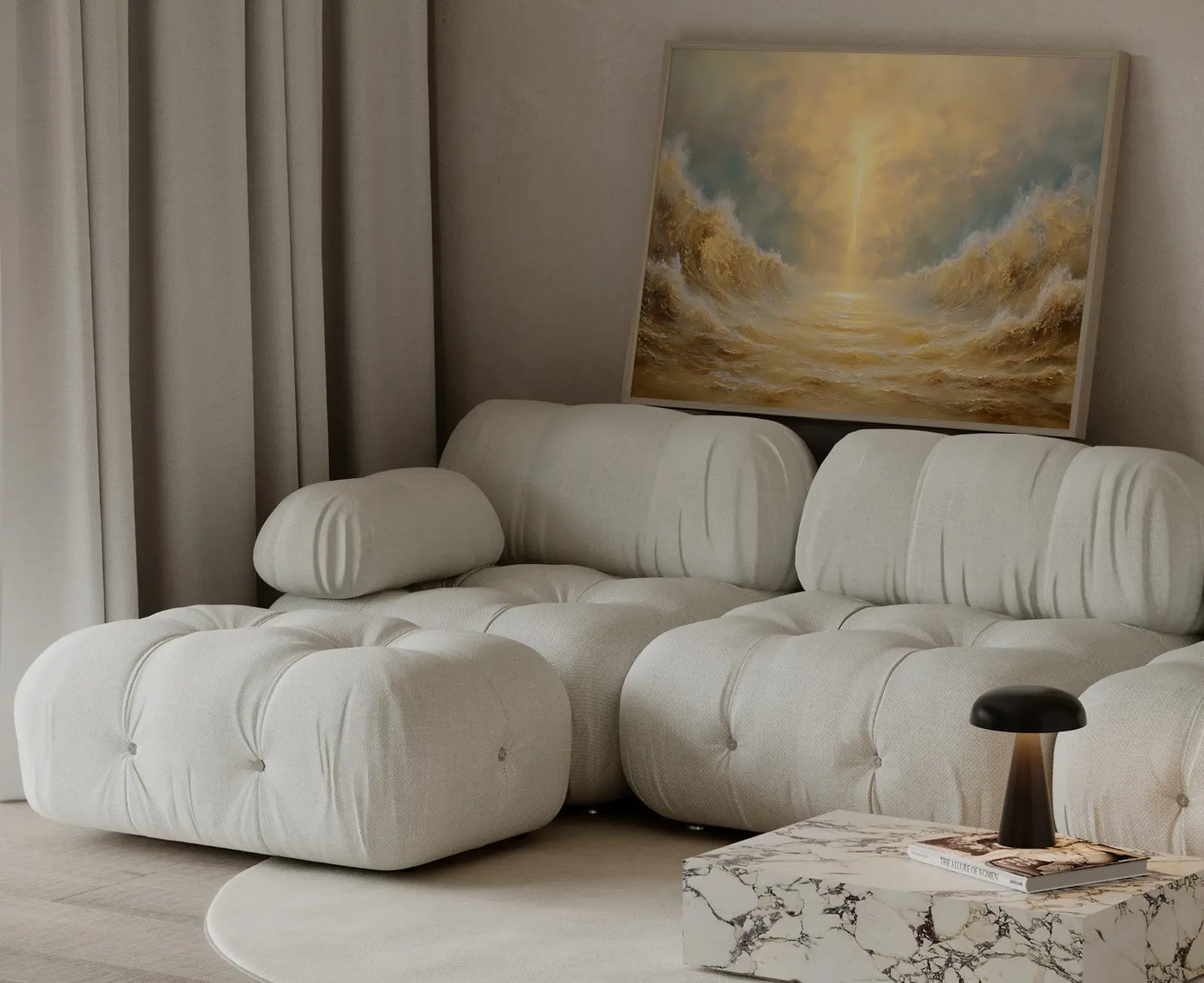 Moses wall art with warm amber tones perfect for Christian office decor – JesusArtworks