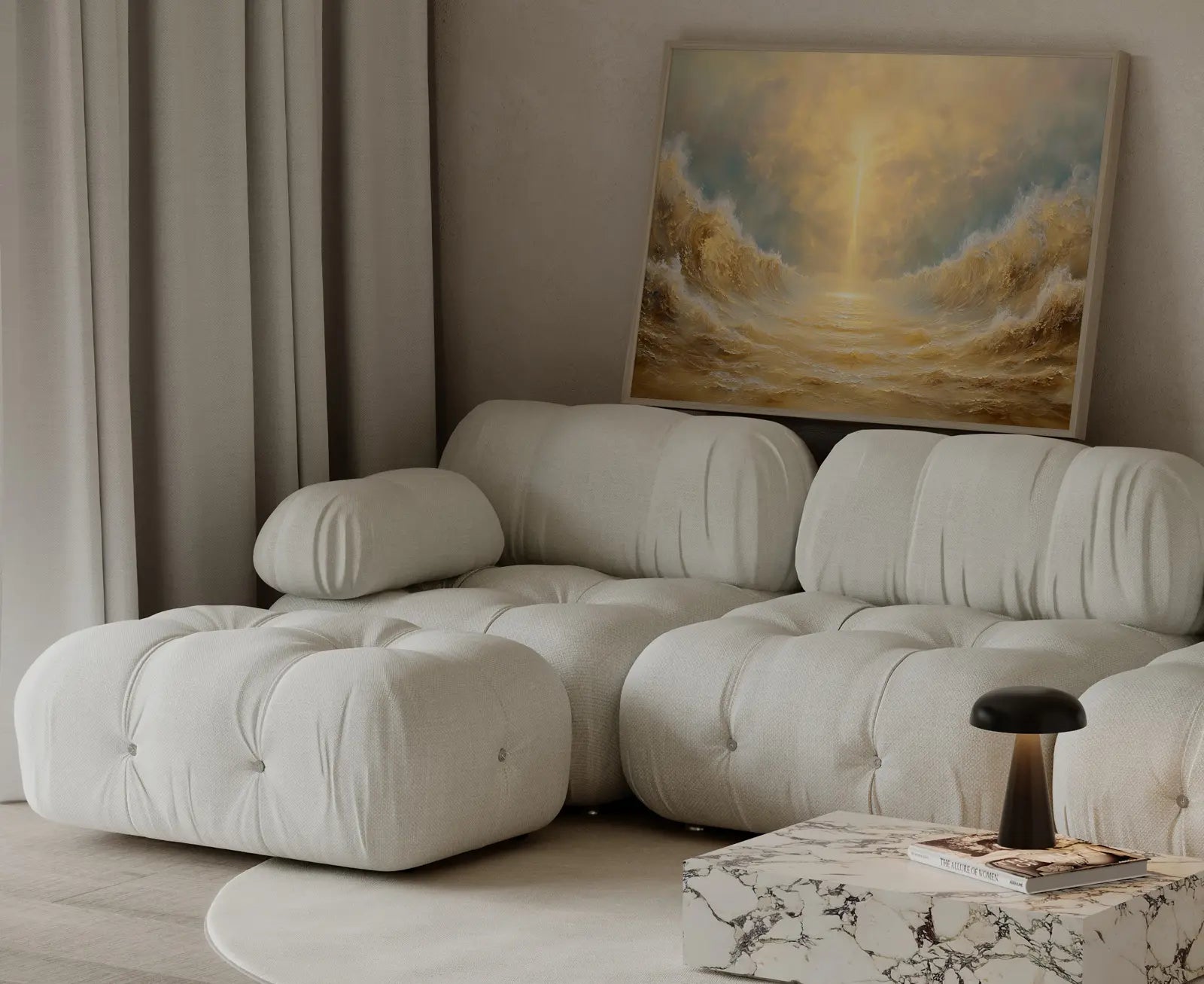 Moses wall art with warm amber tones perfect for Christian office decor – JesusArtworks